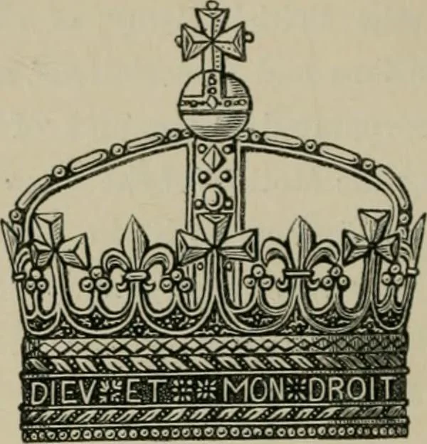 An illustration from Heraldry, historical and popular, 1864, leaf 540