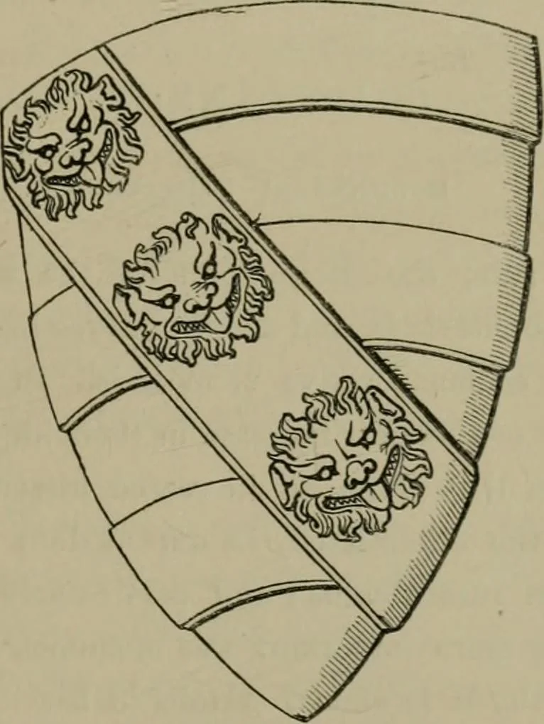An illustration from Heraldry, historical and popular, 1864, leaf 547