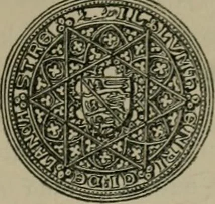 An illustration from Heraldry, historical and popular, 1864, leaf 565