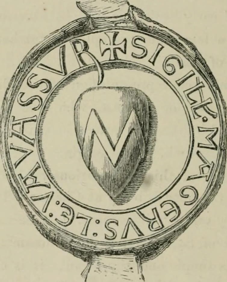 An illustration from Heraldry, historical and popular, 1864, leaf 574