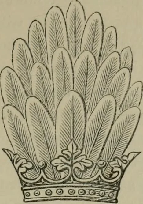 An illustration from Heraldry, historical and popular, 1864, leaf 595