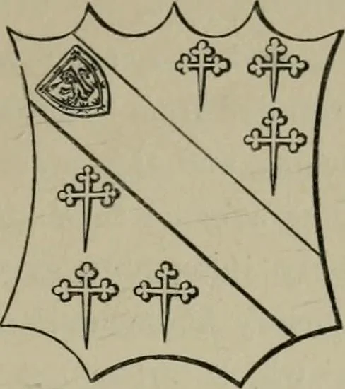 An illustration from Heraldry, historical and popular, 1864, leaf 609