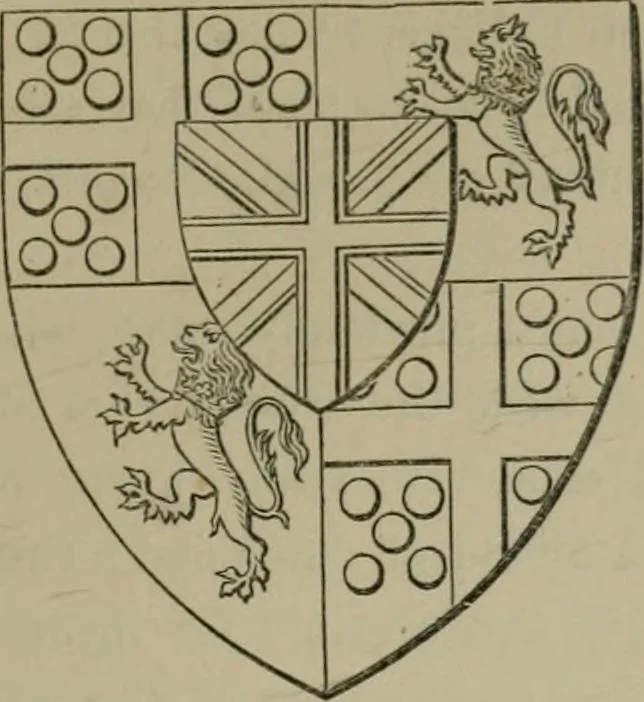 An illustration from Heraldry, historical and popular, 1864, leaf 615