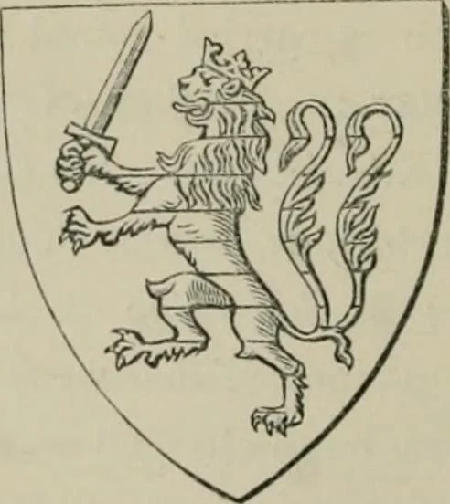 An illustration from Heraldry, historical and popular, 1864, leaf 658