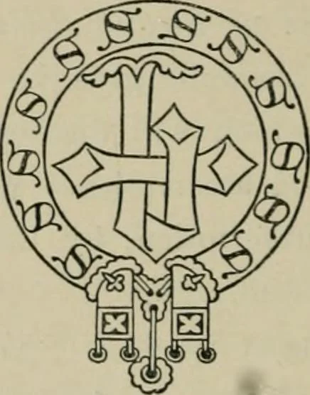 An illustration from Heraldry, historical and popular, 1864, leaf 674