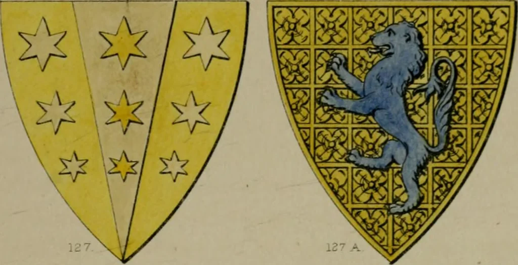 An illustration from Heraldry, historical and popular, 1864, leaf 71