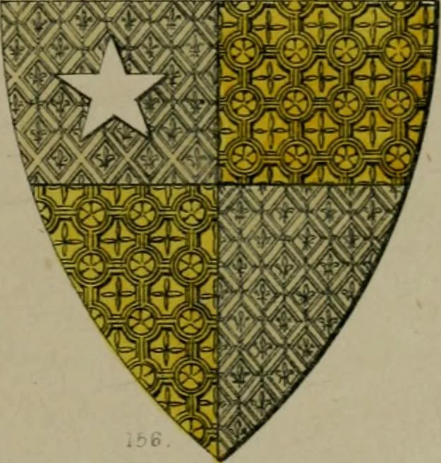 An illustration from Heraldry, historical and popular, 1864, leaf 71