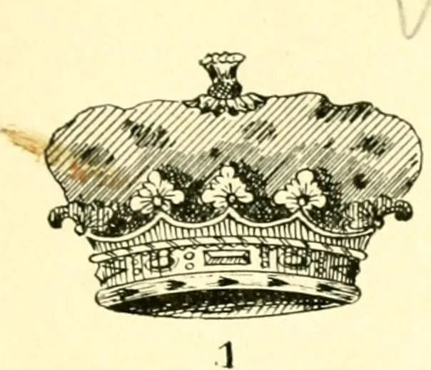 An illustration from Heraldry illustrated. Being a short account of the origin and history of heraldry and an explanation of its nature, with practical directions for drawing and painting coats of arms, to which is added a glossary of the terms used in the science of heraldry .., 1897, leaf 191