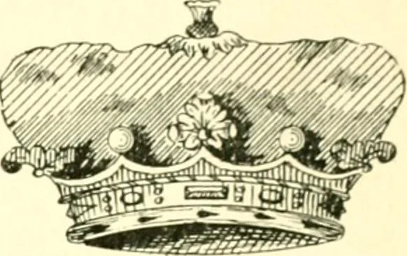 An illustration from Heraldry illustrated. Being a short account of the origin and history of heraldry and an explanation of its nature, with practical directions for drawing and painting coats of arms, to which is added a glossary of the terms used in the science of heraldry .., 1897, leaf 191