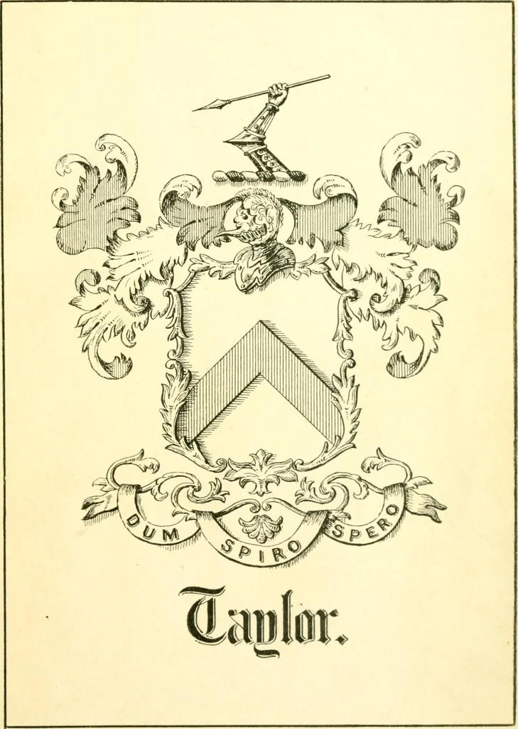 An illustration from Heraldry illustrated. Being a short account of the origin and history of heraldry and an explanation of its nature, with practical directions for drawing and painting coats of arms, to which is added a glossary of the terms used in the science of heraldry .., 1897, leaf 197