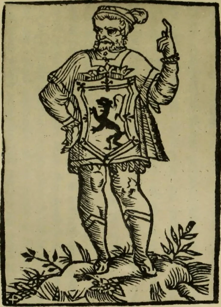 An illustration from Heraldry in Scotland : including a recension of 'The law and practice of heraldry in Scotland' by the late George Seton, 1914, leaf 120