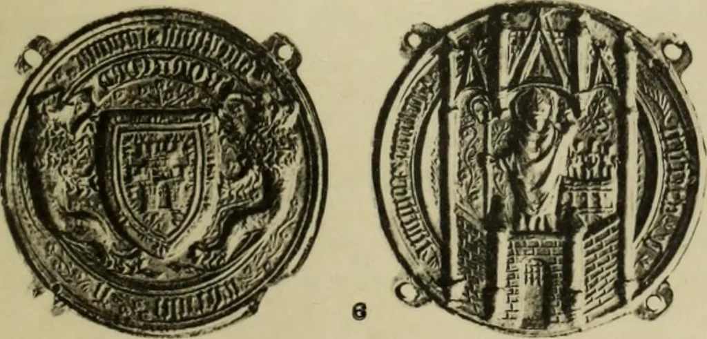 An illustration from Heraldry in Scotland : including a recension of 'The law and practice of heraldry in Scotland' by the late George Seton, 1914, leaf 168