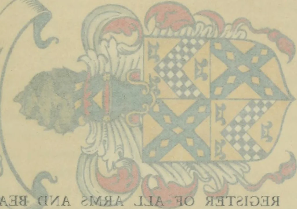 An illustration from Heraldry in Scotland : including a recension of 'The law and practice of heraldry in Scotland' by the late George Seton, 1914, leaf 262