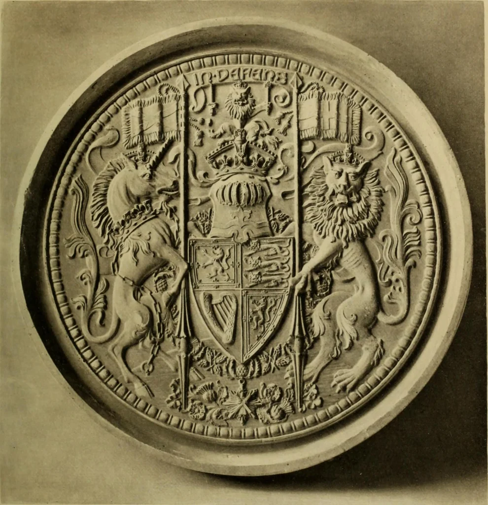An illustration from Heraldry in Scotland : including a recension of 'The law and practice of heraldry in Scotland' by the late George Seton, 1914, leaf 288