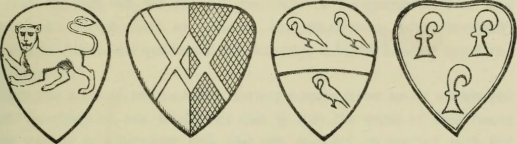 An illustration from Heraldry in Scotland : including a recension of 'The law and practice of heraldry in Scotland' by the late George Seton, 1914, leaf 296