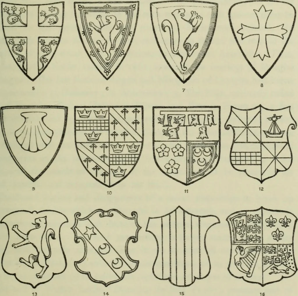 An illustration from Heraldry in Scotland : including a recension of 'The law and practice of heraldry in Scotland' by the late George Seton, 1914, leaf 296