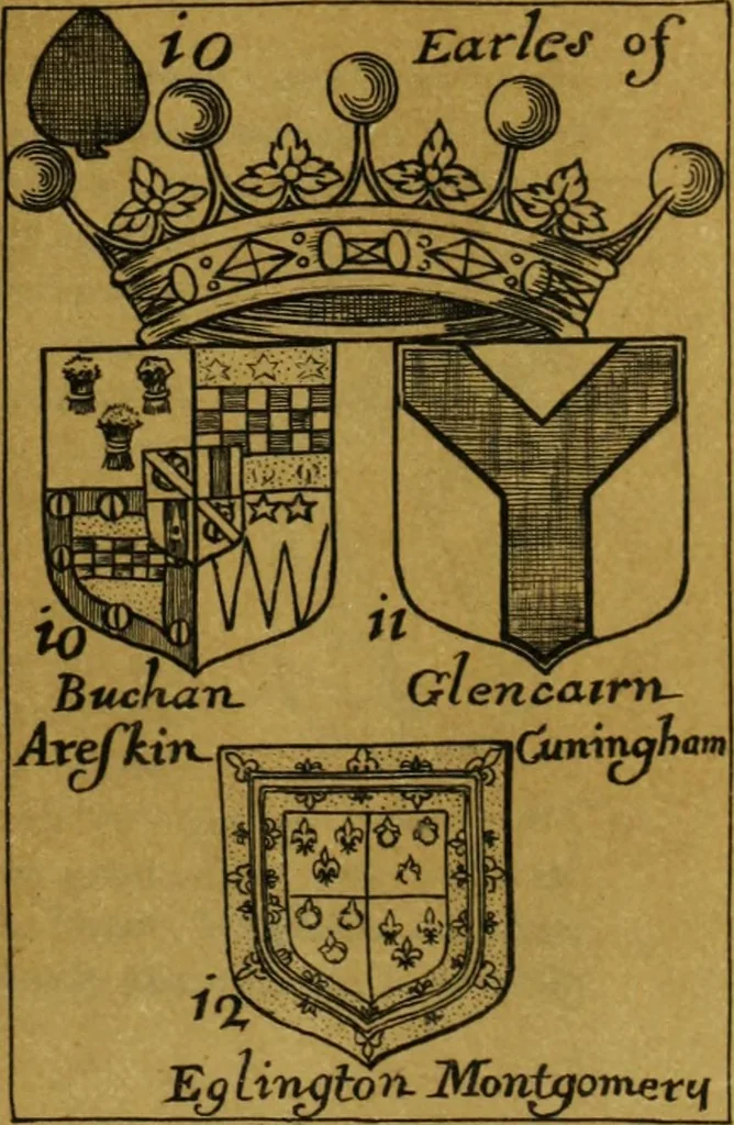 An illustration from Heraldry in Scotland : including a recension of 'The law and practice of heraldry in Scotland' by the late George Seton, 1914, leaf 336