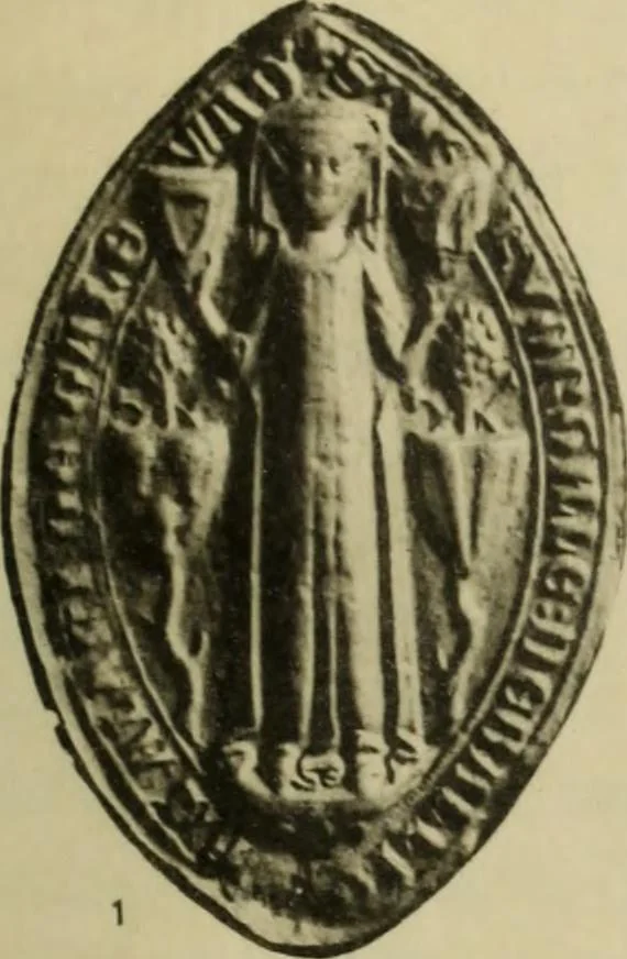 An illustration from Heraldry in Scotland : including a recension of 'The law and practice of heraldry in Scotland' by the late George Seton, 1914, leaf 352