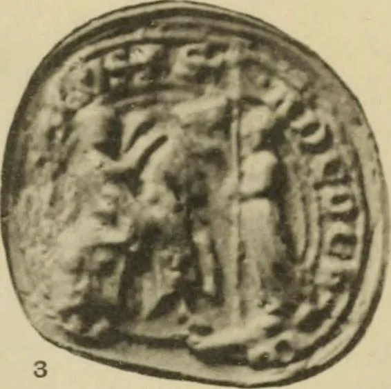 An illustration from Heraldry in Scotland : including a recension of 'The law and practice of heraldry in Scotland' by the late George Seton, 1914, leaf 352