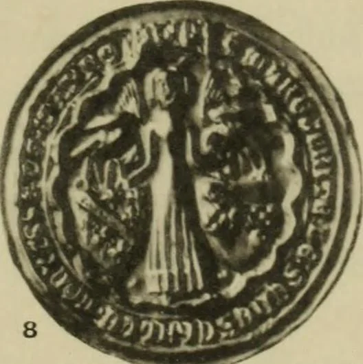 An illustration from Heraldry in Scotland : including a recension of 'The law and practice of heraldry in Scotland' by the late George Seton, 1914, leaf 352