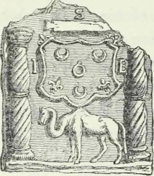An illustration from Heraldry in Scotland : including a recension of 'The law and practice of heraldry in Scotland' by the late George Seton, 1914, leaf 70