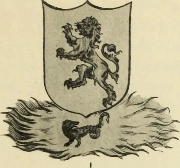 An illustration from Heraldry in Scotland : including a recension of 'The law and practice of heraldry in Scotland' by the late George Seton, 1914, leaf 89