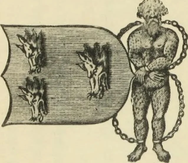 An illustration from Heraldry in Scotland : including a recension of 'The law and practice of heraldry in Scotland' by the late George Seton, 1914, leaf 89