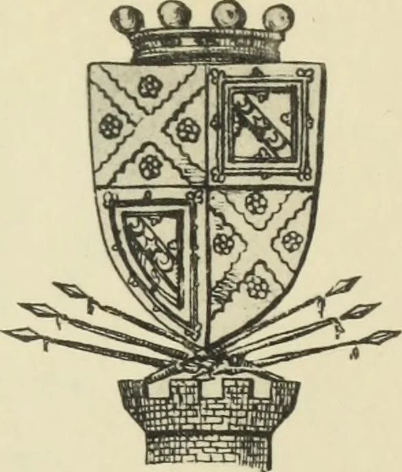 An illustration from Heraldry in Scotland : including a recension of 'The law and practice of heraldry in Scotland' by the late George Seton, 1914, leaf 89