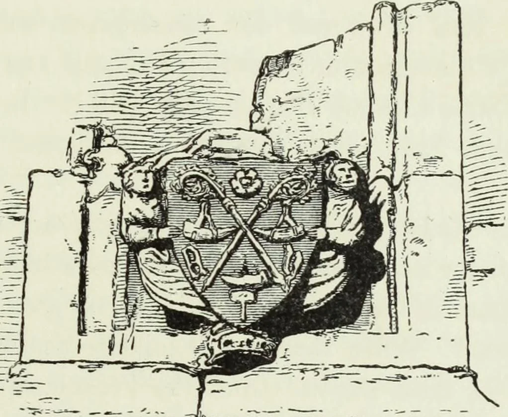 An illustration from Heraldry in Scotland : including a recension of 'The law and practice of heraldry in Scotland' by the late George Seton, 1914, leaf 91