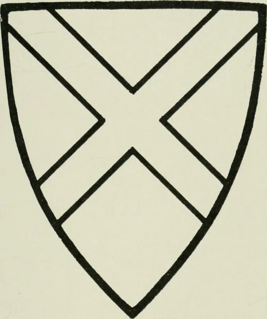 An illustration from Heraldry of the church: a handbook for decorators, 1911, leaf 128