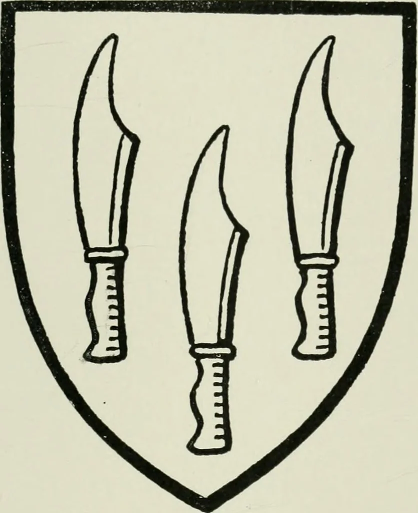 An illustration from Heraldry of the church: a handbook for decorators, 1911, leaf 132