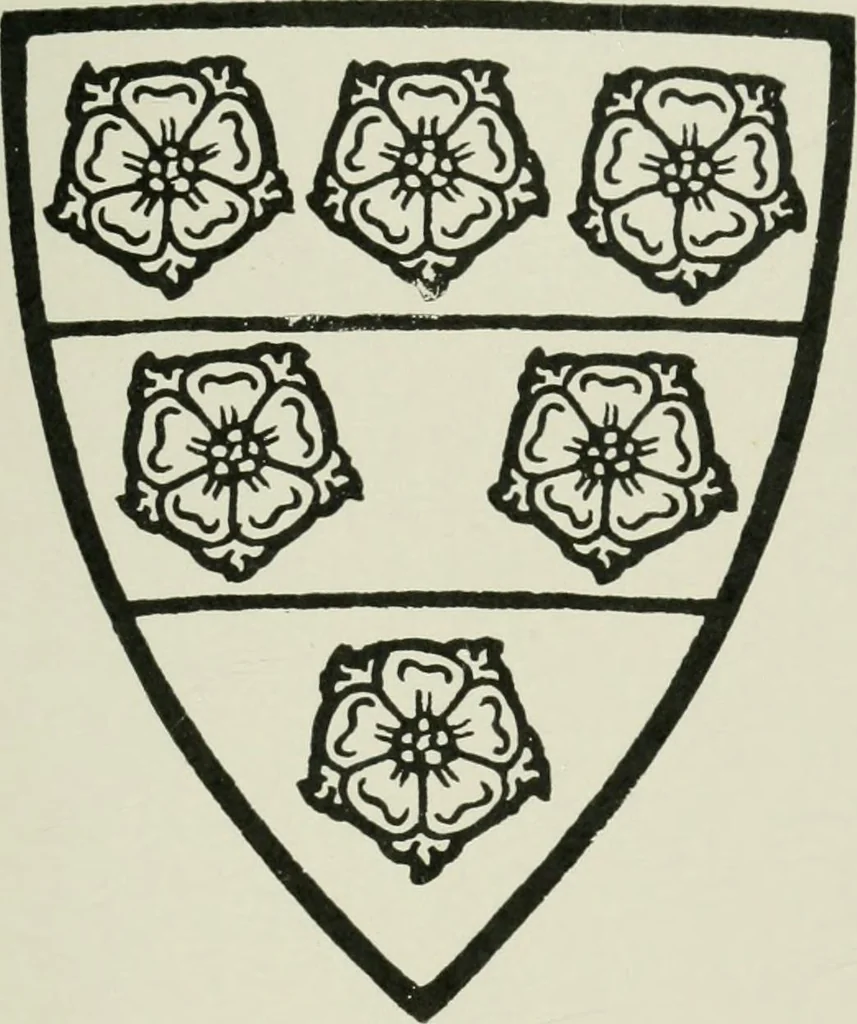 An illustration from Heraldry of the church: a handbook for decorators, 1911, leaf 174