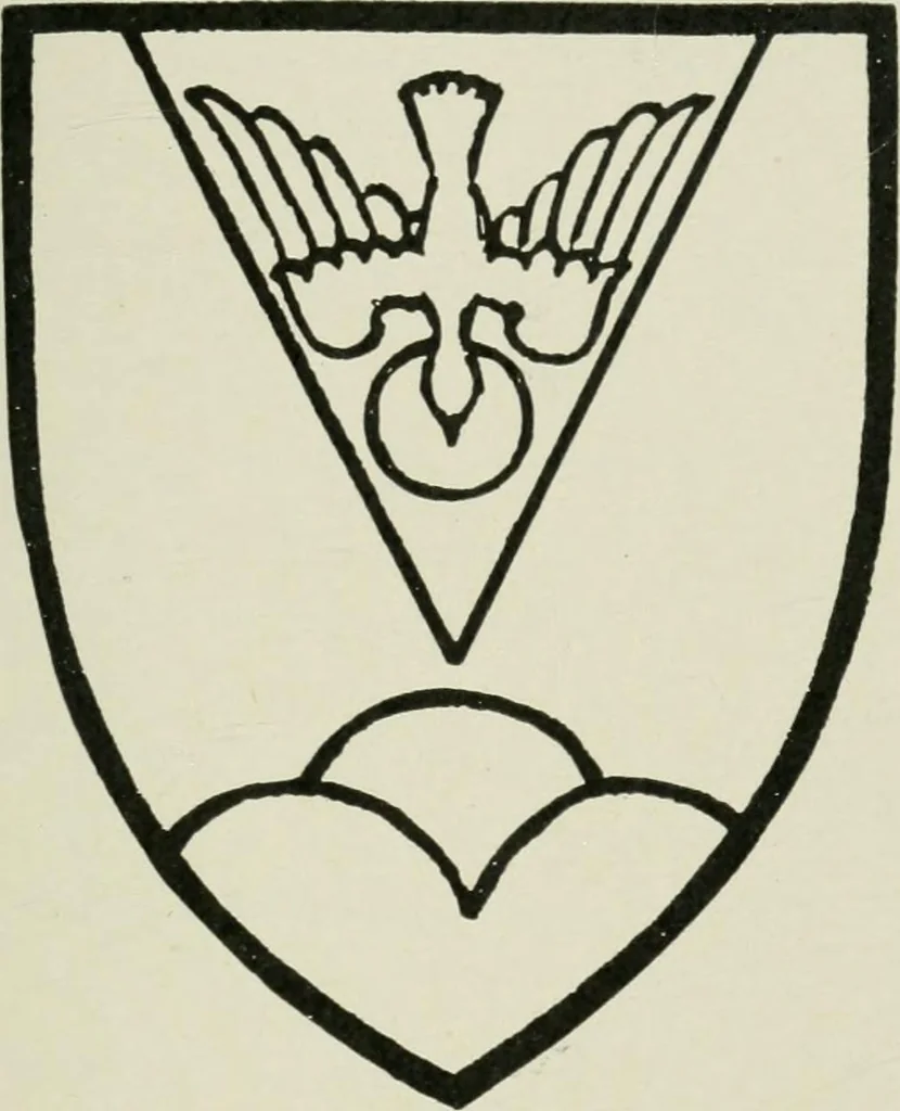 An illustration from Heraldry of the church: a handbook for decorators, 1911, leaf 180