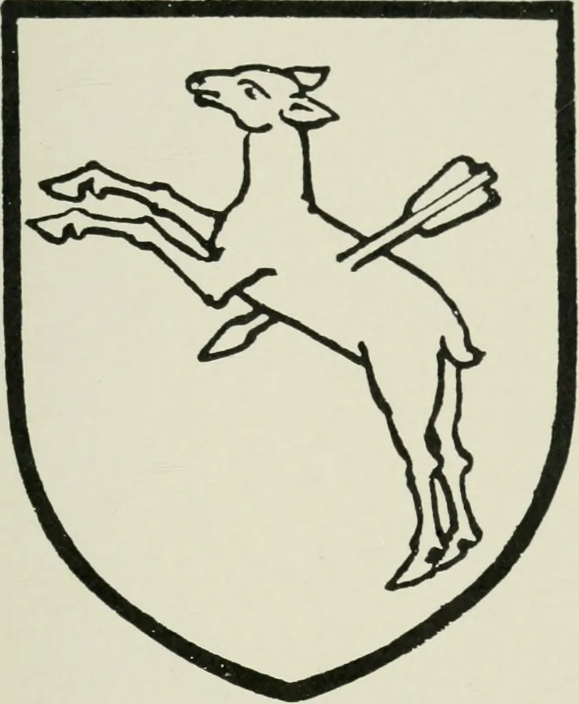 An illustration from Heraldry of the church: a handbook for decorators, 1911, leaf 182
