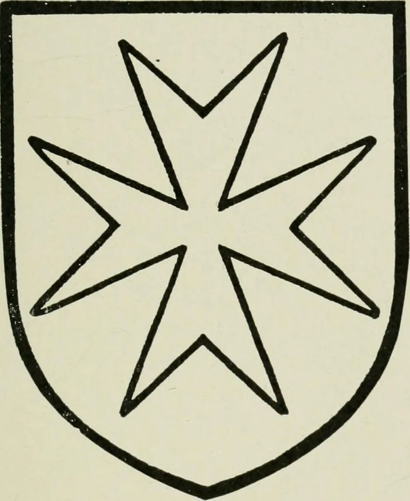 An illustration from Heraldry of the church: a handbook for decorators, 1911, leaf 184