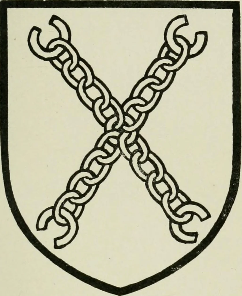 An illustration from Heraldry of the church: a handbook for decorators, 1911, leaf 188