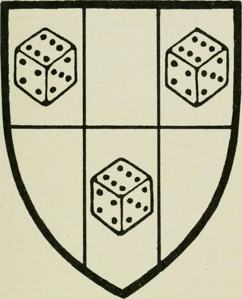 An illustration from Heraldry of the church: a handbook for decorators, 1911, leaf 192