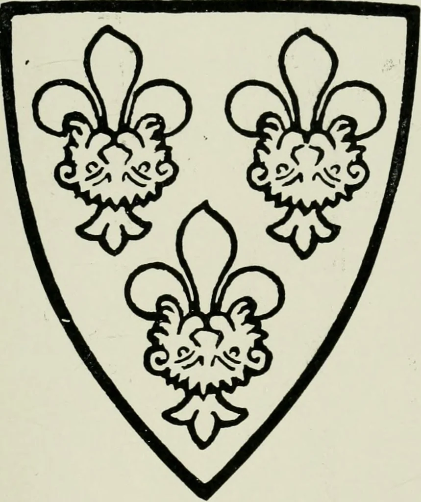 An illustration from Heraldry of the church: a handbook for decorators, 1911, leaf 50