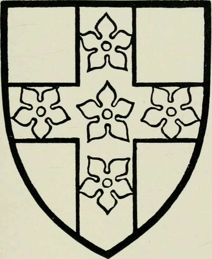 An illustration from Heraldry of the church: a handbook for decorators, 1911, leaf 70