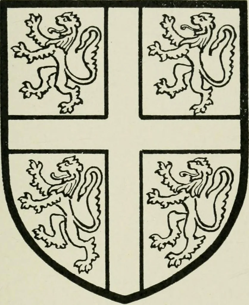 An illustration from Heraldry of the church: a handbook for decorators, 1911, leaf 86
