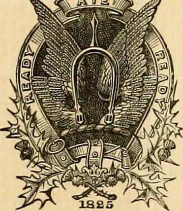 An illustration from The heraldry of the Hamiltons : with notes on all the males of the family, description of the arms, plates and pedigrees, 1909, leaf 10