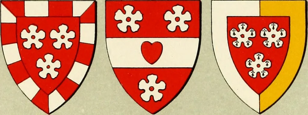An illustration from The heraldry of the Hamiltons : with notes on all the males of the family, description of the arms, plates and pedigrees, 1909, leaf 150