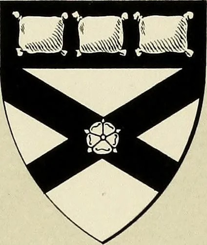 An illustration from The heraldry of the Johnstons : with notes on the different families, their arms and pedigrees, 1905, leaf 41