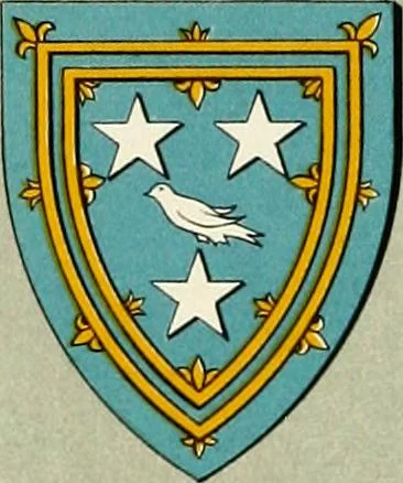 An illustration from The heraldry of the Murrays : with notes on all the males of the family, descriptions of the arms, plates and pedigrees, 1910, leaf 117