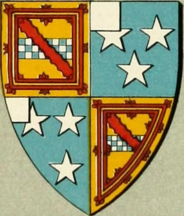 An illustration from The heraldry of the Murrays : with notes on all the males of the family, descriptions of the arms, plates and pedigrees, 1910, leaf 117