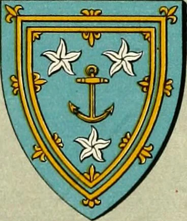 An illustration from The heraldry of the Murrays : with notes on all the males of the family, descriptions of the arms, plates and pedigrees, 1910, leaf 117