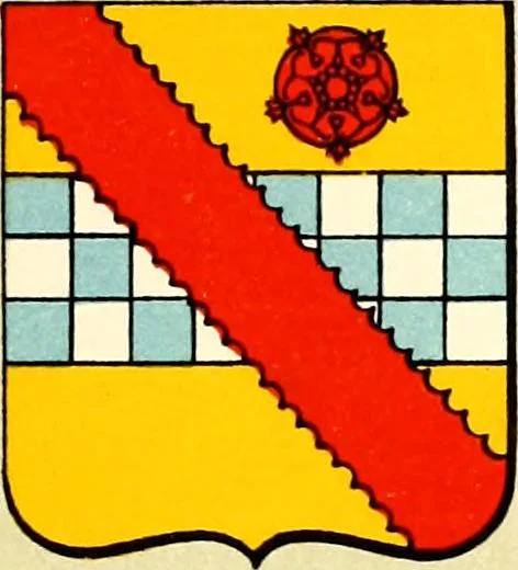 An illustration from The heraldry of the Stewarts : with notes on all the males of the family, descriptions of the arms, plates and pedigrees, 1906, leaf 107