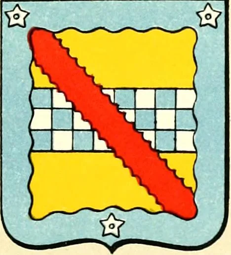 An illustration from The heraldry of the Stewarts : with notes on all the males of the family, descriptions of the arms, plates and pedigrees, 1906, leaf 113