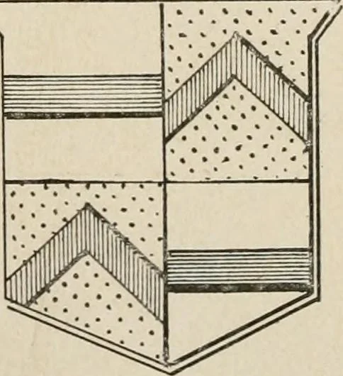An illustration from Heraldry simplified; a popular treatise on the subject of heraldry, together with a glossary of technical terms, and nearly two hundred drawings, 1899, leaf 35