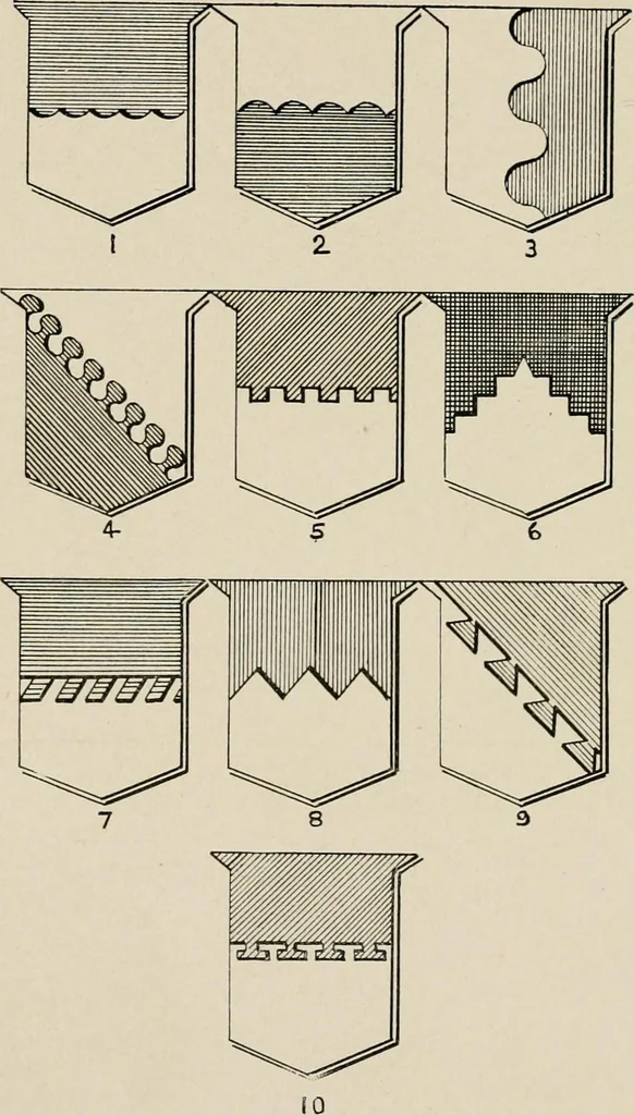 An illustration from Heraldry simplified; a popular treatise on the subject of heraldry, together with a glossary of technical terms, and nearly two hundred drawings, 1899, leaf 45